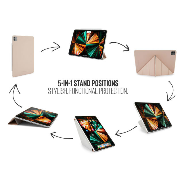 Funda Pipetto Origami Folio No4  iPad Pro 11" 3ª gen / iPad Air 10,9" 4ª gen rosa